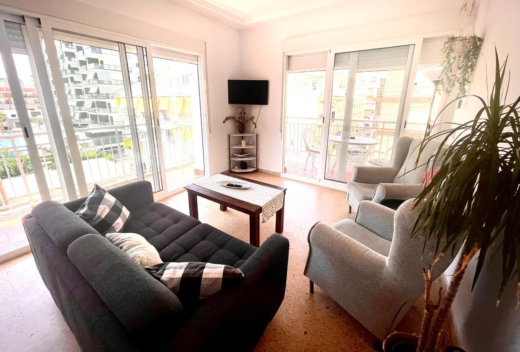 Apartamento Espacioso En La Playa de Gandía Exterior foto
